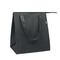 Black - Side - MidOcean Wooler 25L Non-Woven Cooler Bag
