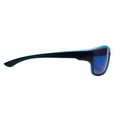 Turquoise - Back - MidOcean Yuma UV Mirrored Sport Sunglasses