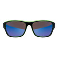 Lime - Side - MidOcean Yuma UV Mirrored Sport Sunglasses