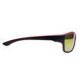 Red - Back - MidOcean Yuma UV Mirrored Sport Sunglasses