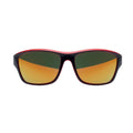 Red - Side - MidOcean Yuma UV Mirrored Sport Sunglasses