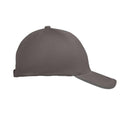 Dark Grey-Grey - Side - MidOcean Buffalo 6 Panel Baseball Cap