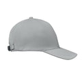 Grey - Side - MidOcean Buffalo 6 Panel Baseball Cap