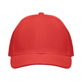 Red - Front - MidOcean Buffalo 6 Panel Baseball Cap