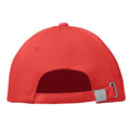 Red - Back - MidOcean Buffalo 6 Panel Baseball Cap