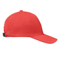 Red - Side - MidOcean Buffalo 6 Panel Baseball Cap