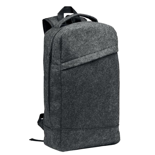 Stone Grey - Front - MidOcean Llana Laptop Backpack