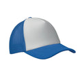 White-Blue - Front - MidOcean Bubble Trucker Cap