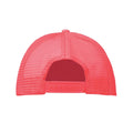 Neon Fuchsia - Back - MidOcean Bubble Trucker Cap