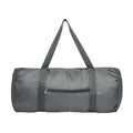 Stone Grey - Front - MidOcean Duff RPET 190T 20L Duffle Bag