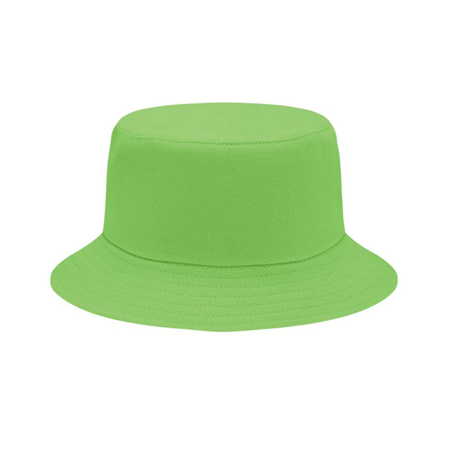 Lime Green - Front - MidOcean Monti Brushed Cotton Sun Hat
