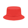 Red - Back - MidOcean Monti Brushed Cotton Sun Hat
