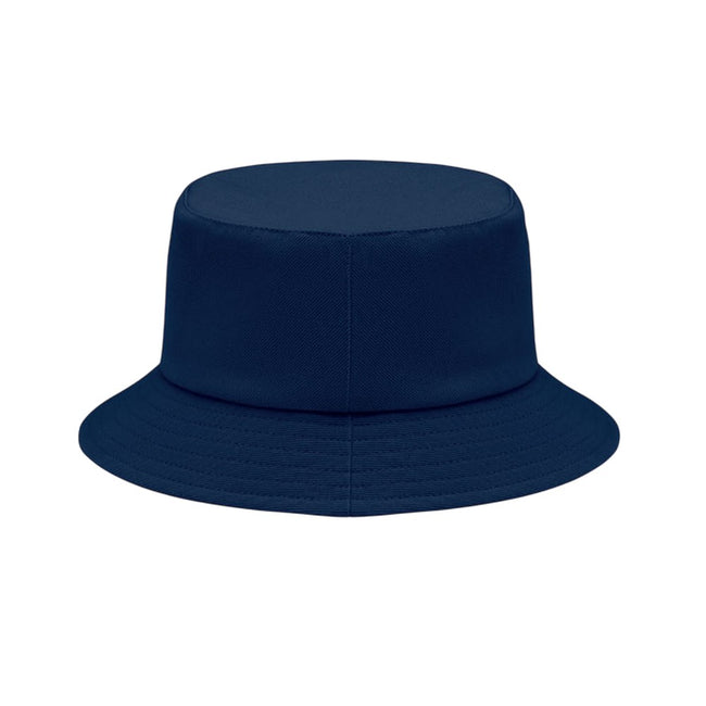 French Navy - Back - MidOcean Monti Brushed Cotton Sun Hat