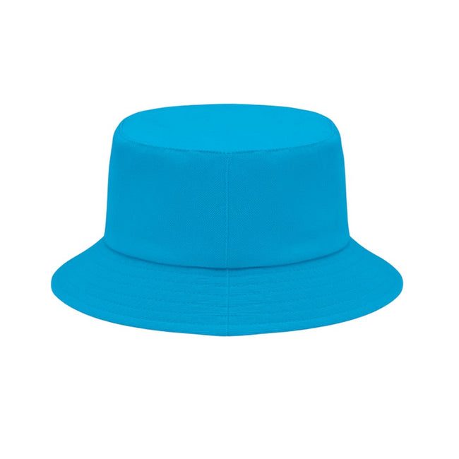 Turquoise - Back - MidOcean Monti Brushed Cotton Sun Hat