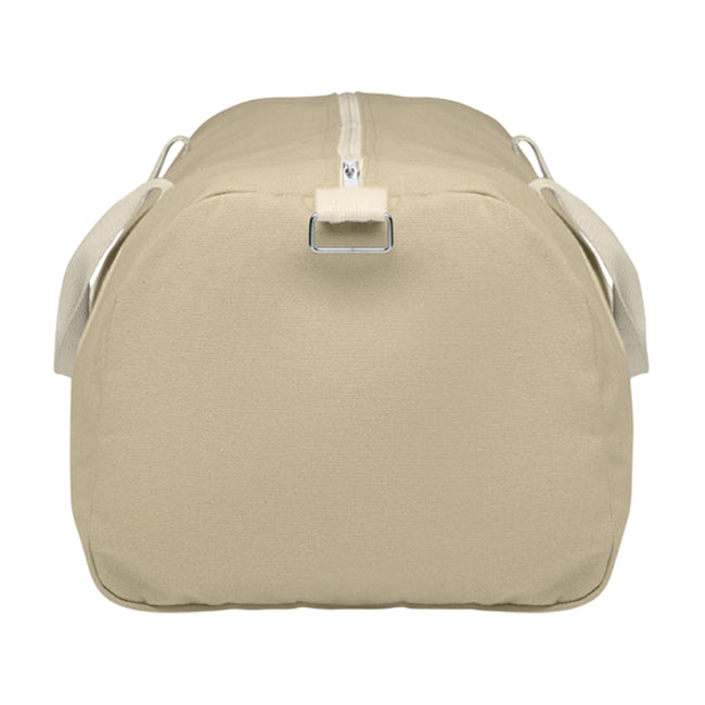 Khaki - Side - MidOcean Maldi Recycled Duffle Bag
