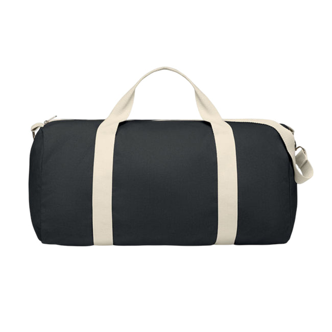 Black - Front - MidOcean Maldi Recycled Duffle Bag