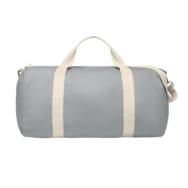 Grey - Front - MidOcean Maldi Recycled Duffle Bag