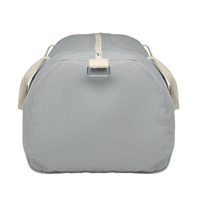 Grey - Side - MidOcean Maldi Recycled Duffle Bag