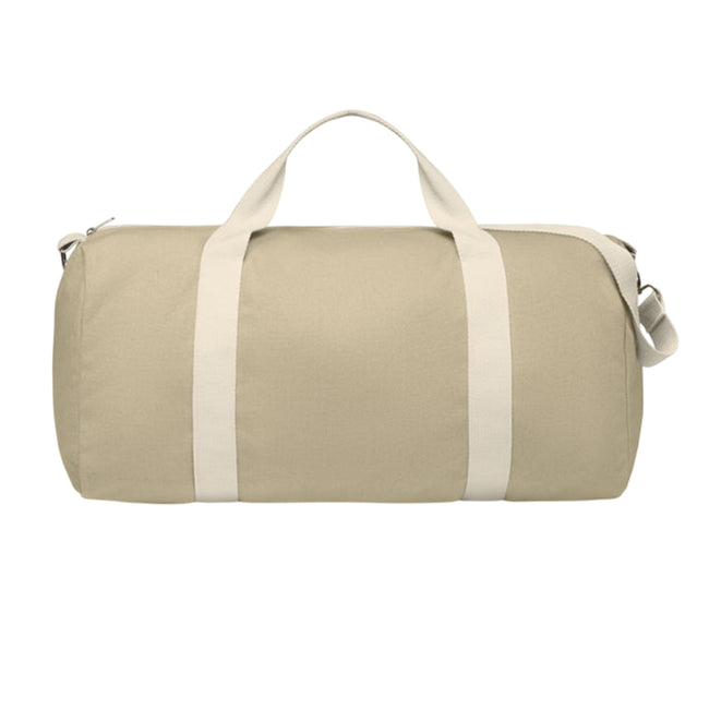 Khaki - Front - MidOcean Maldi Recycled Duffle Bag