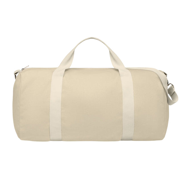 Beige - Front - MidOcean Maldi Recycled Duffle Bag