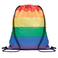 Multicoloured - Front - MidOcean Bow RPET Drawstring Bag