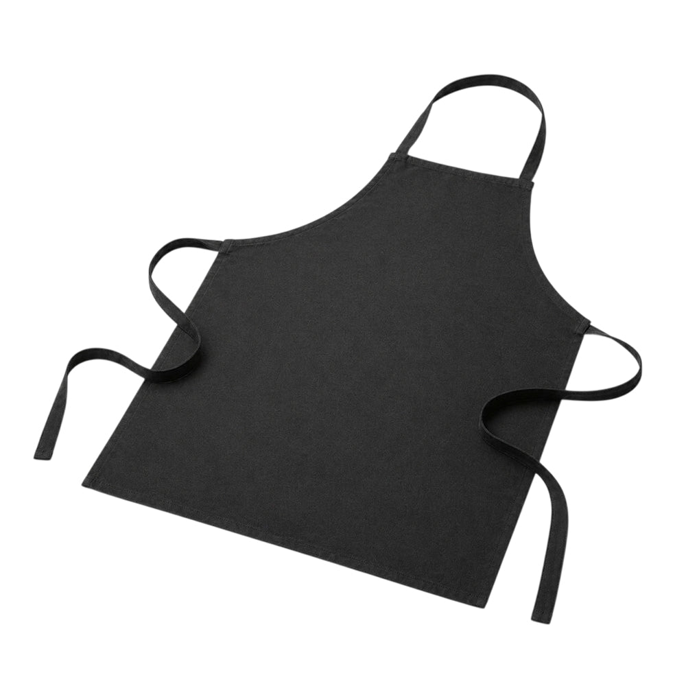 Black - Back - MidOcean Sous Recycled Cotton Apron