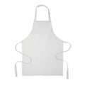 White - Front - MidOcean Sous Recycled Cotton Apron