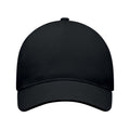 Black - Side - MidOcean Singa 5 Panel Baseball Cap
