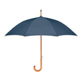 Blue - Front - MidOcean Cumuli RPET Stick Umbrella
