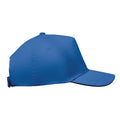 Royal Blue - Side - MidOcean Sunny 5 Panel Baseball Cap
