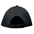 Black - Back - MidOcean Sunny 5 Panel Baseball Cap