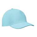 Baby Blue - Front - MidOcean Sunny 5 Panel Baseball Cap