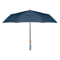 Blue - Front - MidOcean Tralee RPET Folding Umbrella
