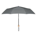 Grey - Front - MidOcean Tralee RPET Folding Umbrella
