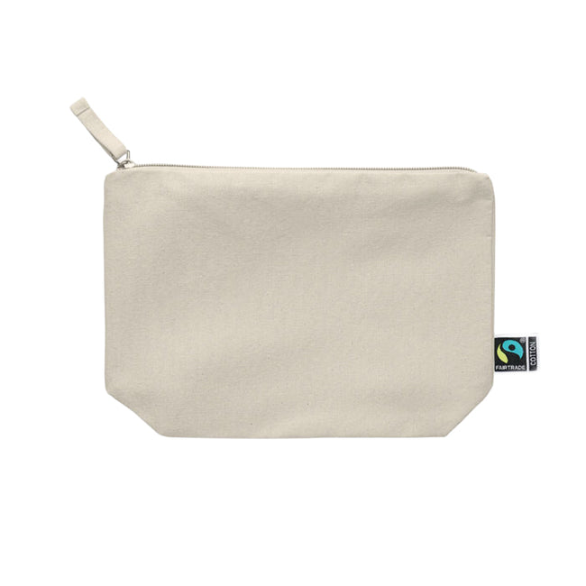Beige - Back - MidOcean Osole Cos Fairtrade Cosmetic Bag