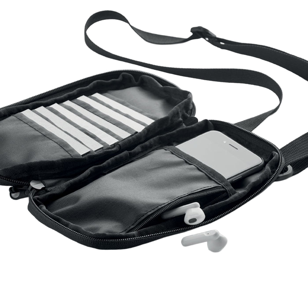 Black - Lifestyle - MidOcean Valley Wallet Crossbody Bag