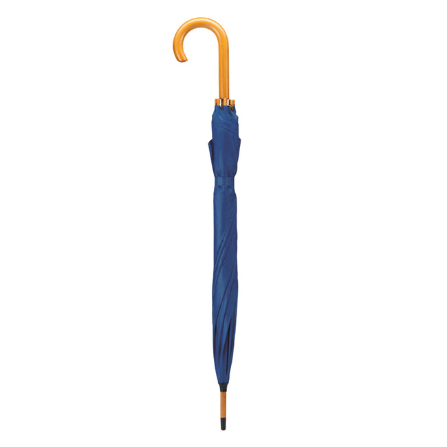 Blue - Back - MidOcean Cala Stick Umbrella