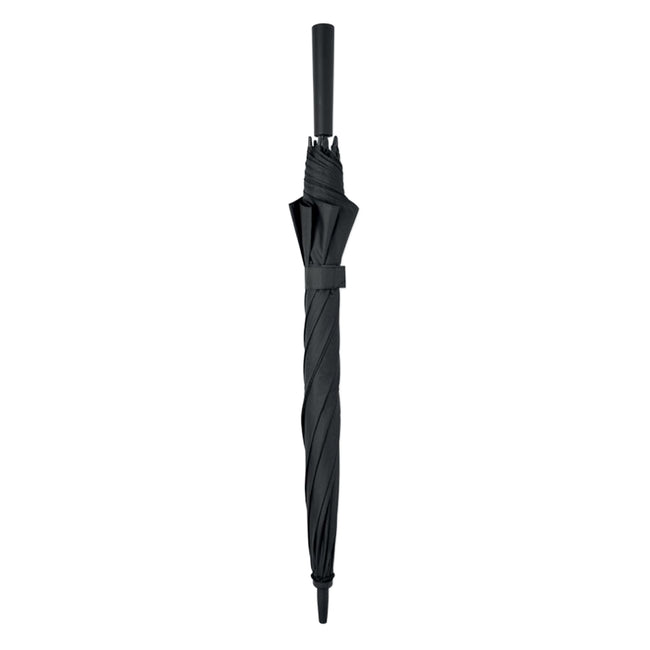 Black - Lifestyle - MidOcean Seatle Windproof Stick Umbrella