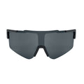 Black - Side - MidOcean Shine Mirrored Sport Sunglasses