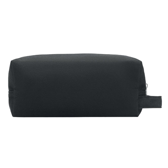 Black - Side - MidOcean Bia Canvas Toiletry Bag