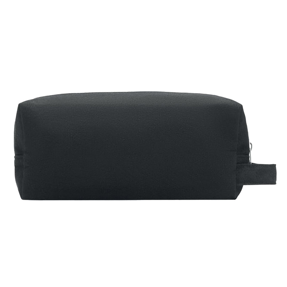 Black - Side - MidOcean Bia Canvas Toiletry Bag