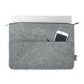 Grey - Side - MidOcean Toplo RPET Laptop Sleeve
