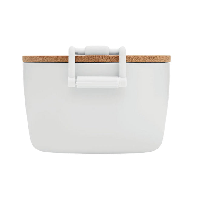 White - Lifestyle - MidOcean Lekker PP Plastic 700ml Lunch Box
