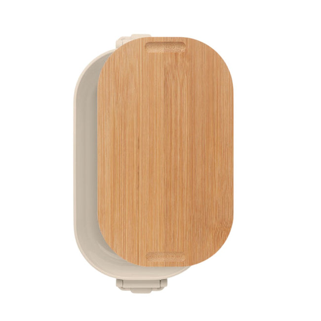 Beige - Side - MidOcean Lekker PP Plastic 700ml Lunch Box