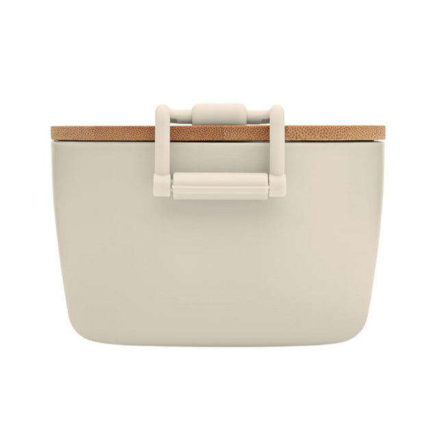 Beige - Pack Shot - MidOcean Lekker PP Plastic 700ml Lunch Box