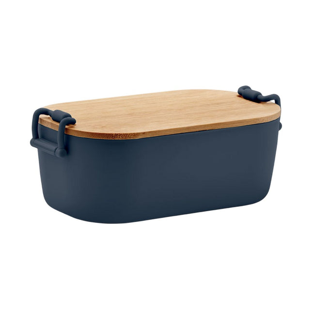 French Navy - Front - MidOcean Lekker PP Plastic 700ml Lunch Box