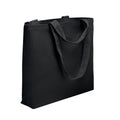 Black - Front - MidOcean Maldi Beach Canvas Shopper Bag