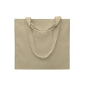 Khaki - Back - MidOcean Maldi Beach Canvas Shopper Bag