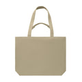 Khaki - Side - MidOcean Maldi Beach Canvas Shopper Bag
