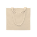 Beige - Back - MidOcean Maldi Beach Canvas Shopper Bag